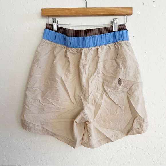 Free People Movement Sun Daze Solid Earth tone board shorts - Picture 3 of 6